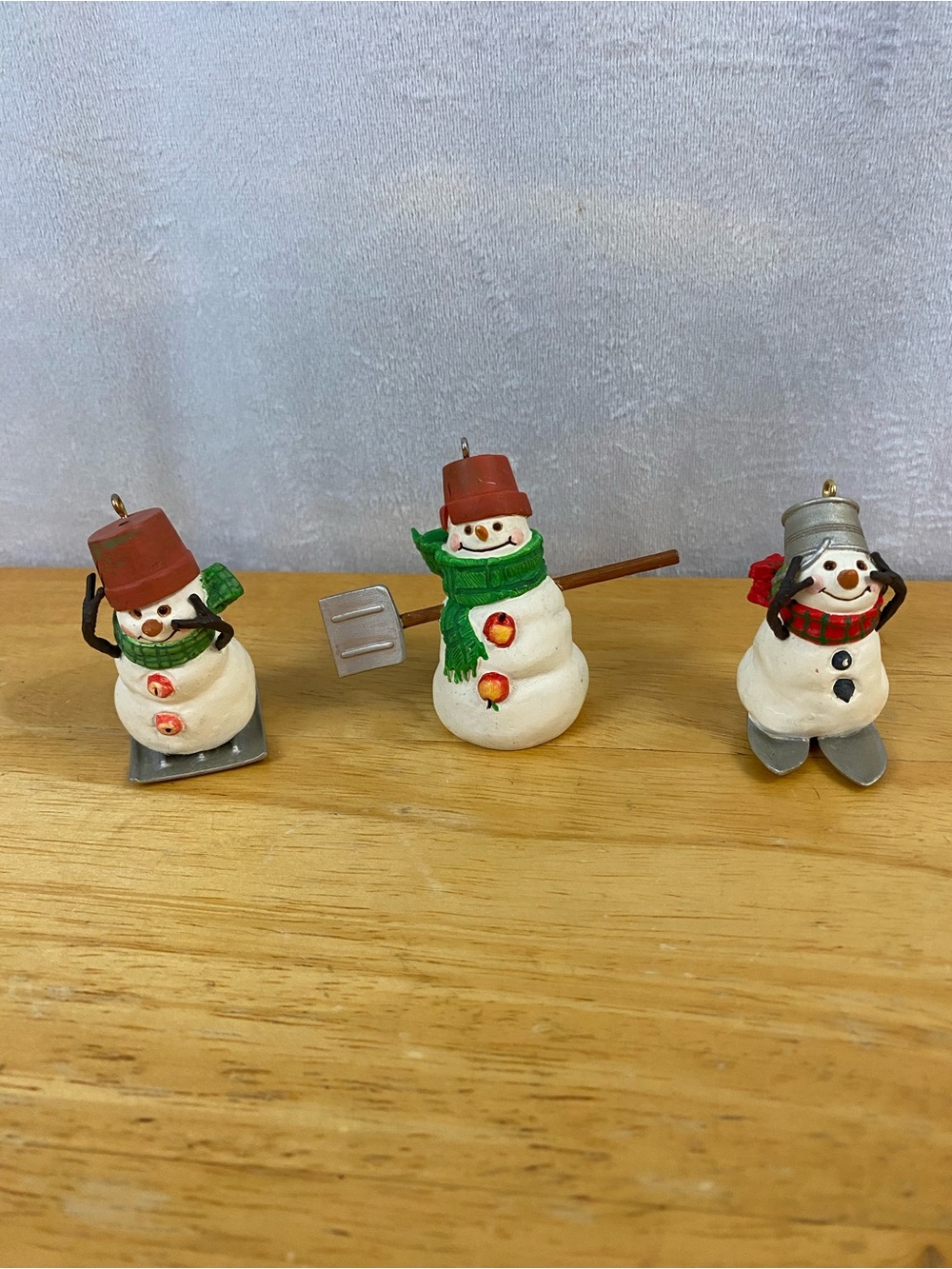 Vintage 2000 Hallmark Jan Karon Ornaments - Set of 3